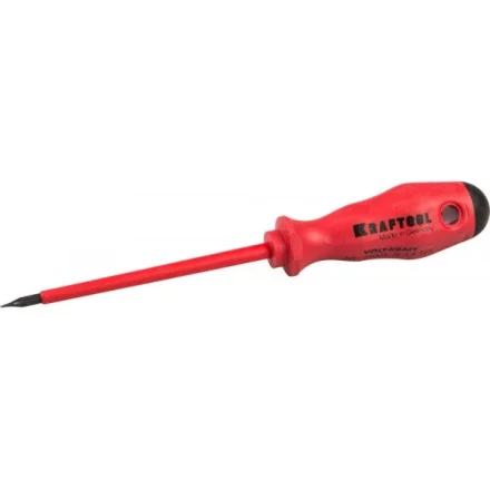 Отвертка KRAFTOOL &quot;VOLT-KRAFT&quot; 1000В, SL 5,5х125мм 25005-5.5-125 купить в Перми