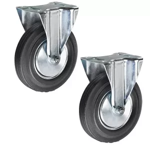 Колесо неповоротное резина FC 63 160 мм (F) 1001773 купить в Перми