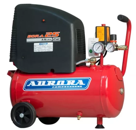 Компрессор безмасляный поршневой прямой привод Aurora BORA-25 купить в Перми