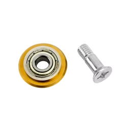 Ролик режущий с подшипником для плиткореза, 22х6х6мм, TiN Denzel 87675