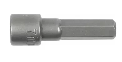 Головка торцевая  с шестигранным хвостовиком  6 х 36 мм Кратон 1 12 02 052 купить в Перми