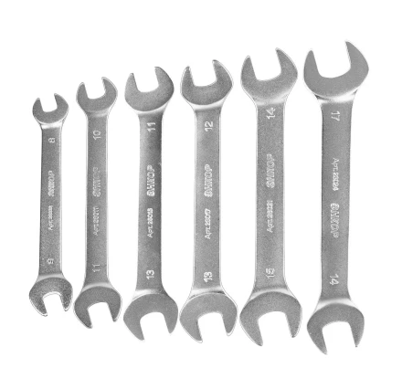 Набор ключей рожковых 6шт чехол Энкор 26068 26068 купить в Перми