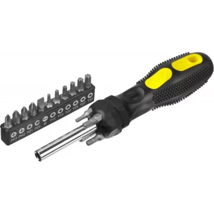 Набор STAYER &quot;MASTER&quot;: Отвертка-битодержатель, биты 25мм 15шт, 16 предметов 2545-H5_z01 купить в Перми