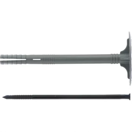 Дюбель &quot;Гриб&quot; для крепления утеплителя 140 мм 350 шт Сибртех 46046 купить в Перми