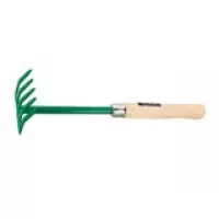 Грабли 5-зубые 90 мм деревянная рукоятка 340 мм PALISAD 61755