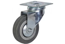 Аппаратное поворотное колесо HITCH 50*18 резина серая SCg25 (SZ084832)