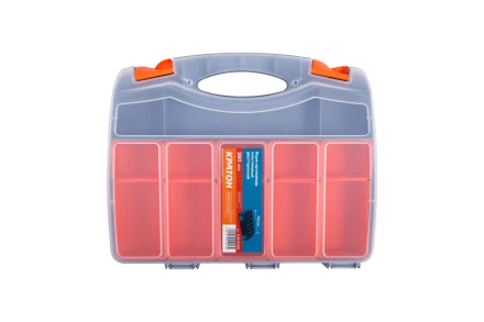 Ящик-органайзер пластиковый двусторонний Кратон 380 мм 2 14 01 016 купить в Перми