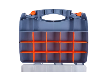 Ящик-органайзер пластиковый двусторонний Кратон 380 мм 2 14 01 016 купить в Перми