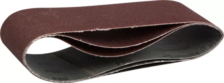 Лента шлифовальная бесконечная ЗУБР &quot;МАСТЕР&quot; на тканевой основе, для ЛШМ, P80, 75х457мм, 3шт 35541-080 купить в Перми