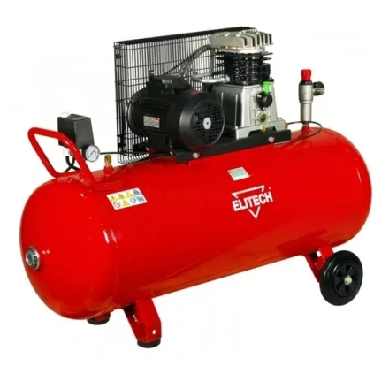 Компрессор масляный поршневой ременной Elitech КР 200/AB515/3Т купить в Перми