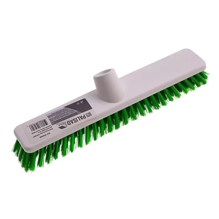 Щетка пластмассовая для чистки ковров, 27 cм, салатовая щетина, Home Palisad 935485 купить в Перми