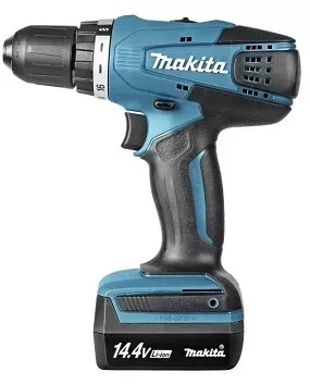 Дрель-шуруповерт аккумуляторная Makita DF347DWLE купить в Перми