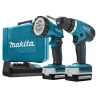 Дрель-шуруповерт аккумуляторная Makita DF347DWLE купить в Перми