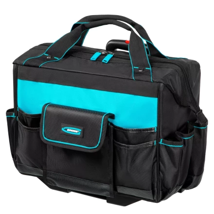 Сумка для инструмента Gross 90277, 460х240х340мм, выдвижная рукоятка, колеса купить в Перми