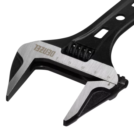 Ключ разводной Denzel 15749, 250 мм, CrV, кованый купить в Перми