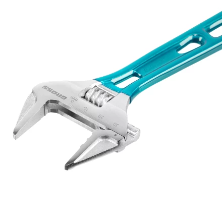 Ключ разводной 200 мм Gross 15558, CrV, облегченный купить в Перми