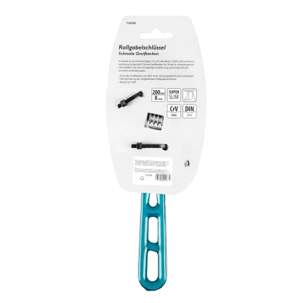 Ключ разводной 200 мм Gross 15558, CrV, облегченный купить в Перми