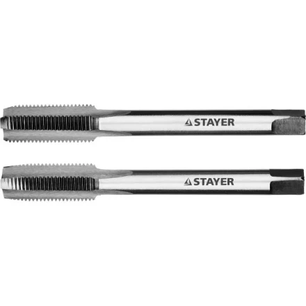 Комплект метчиков STAYER &quot;MASTER&quot;, сталь 9ХС, М10х1,0, 2 шт 28025-10-1.0-H2 купить в Перми