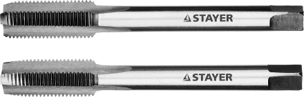 Комплект метчиков STAYER &quot;MASTER&quot;, сталь 9ХС, М10х1,0, 2 шт 28025-10-1.0-H2 купить в Перми