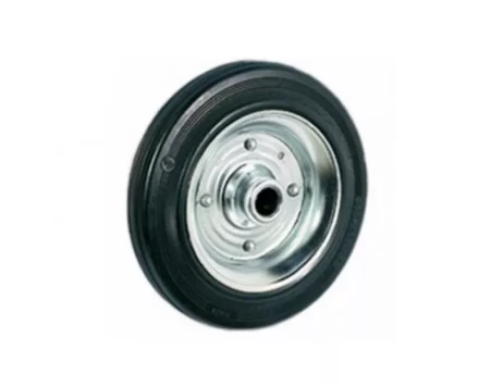 Колесо литая резина C 46 100 мм без втулки, чашек и болта (N) 1025349 купить в Перми