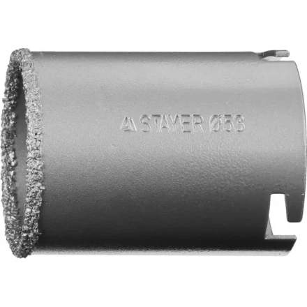 Коронка STAYER "PROFESSIONAL" кольцевая с карбидно-вольфрамовой крошкой, d=53мм 33345-53 купить в Перми