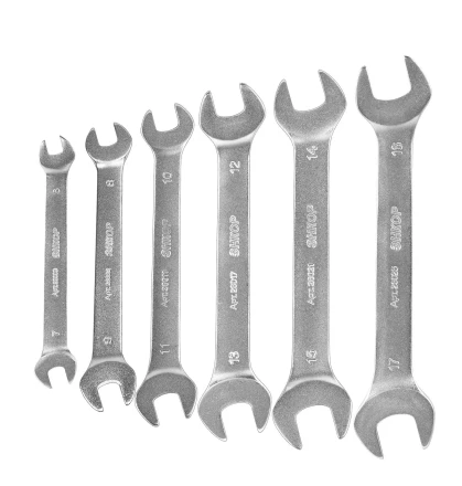 Набор ключей рожковых 6шт чехол Энкор 26067 26067 купить в Перми