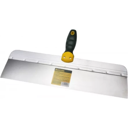 Шпатель KRAFTOOL фасадный с двухкомпонентной ручкой, нержавеющее полотно, 450мм 10036-450 купить в Перми