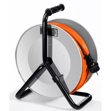 Силовые удлинители на стальной катушке  P-325, провод ПВС 3х2.5 мм2 55089-30 купить в Перми