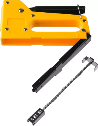 Степлер &quot;A 53&quot;, пластиковый корпус, для тонкой скобы тип 53 (4-8 мм), STAYER Master 3140_z01 купить в Перми