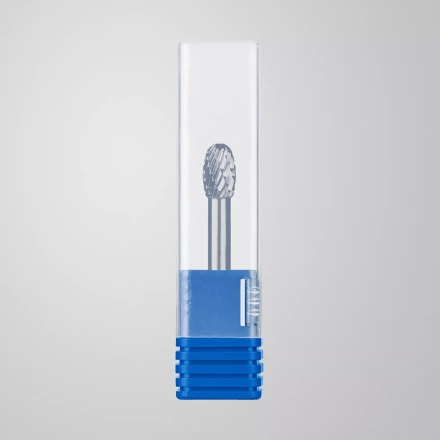 Зубр Твердосплавная борфреза E - овал, 8 х 13 мм, радиус 3.7 мм (28804-8-13) купить в Перми