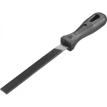 Напильник СИБИН плоский с пластиковой рукояткой, 150мм 16701-15 купить в Перми