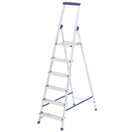 Стремянка алюминиевая с органайзером &quot;УНИВЕРСАЛ&quot; 6 ступеней Сибртех 97896 купить в Перми