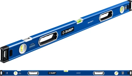 ЗУБР ЭКСПЕРТ, 1500 мм, с зеркальным глазком, уровень с усиленным профилем, Профессионал (34570-150) купить в Перми