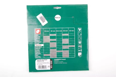 Диск пильный твердосплавный HAMMER Ф250х30мм 24зуб. купить в Перми