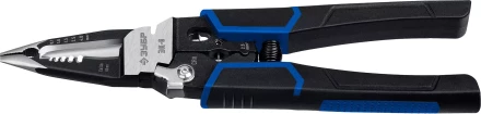 ЗУБР ЭК-6, 6в1, 210мм, электромонтажные клещи, Профессионал (23348) купить в Перми