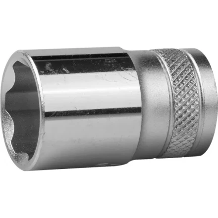 Торцовая головка KRAFTOOL &quot;INDUSTRIE QUALITAT&quot;, Cr-V, SUPER-LOCK, хромосатинированная, 1/2&quot;, 17 мм 27801-17_z01 купить в Перми