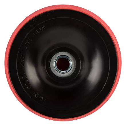 Насадка для дрели и УШМ с липучкой, 115 мм, с адаптером c М14 на d8 Сибртех 76234 купить в Перми