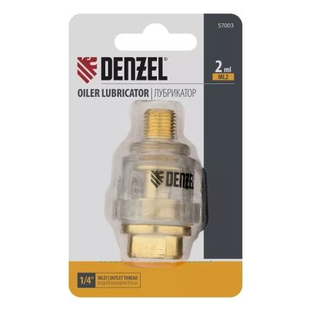 Лубрикатор ML2, 10 бар, 1/4&quot; Denzel 57003 купить в Перми