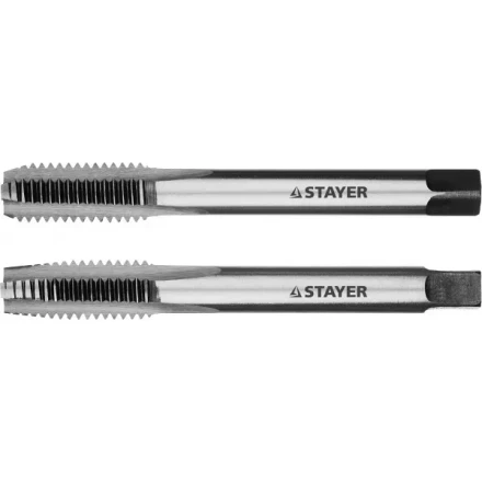 Комплект метчиков STAYER &quot;MASTER&quot;, сталь 9ХС, М10х1,5, 2 шт 28025-10-1.5-H2 купить в Перми