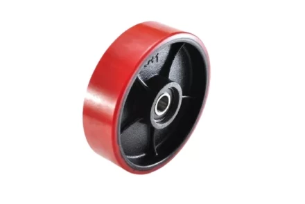 Колесо полиуретан 200х50 мм с подшипником для тележек гидравлических BF/WB/RHP/BFS 1001405 купить в Перми