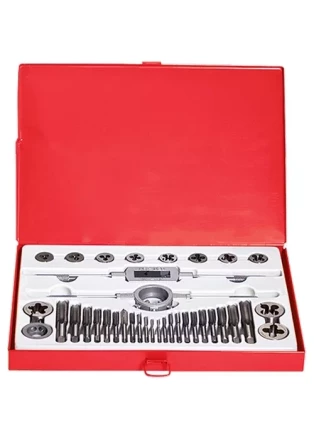 Набор метчиков и плашек М3 - М16 36 предметов MATRIX MASTER 77339 купить в Перми