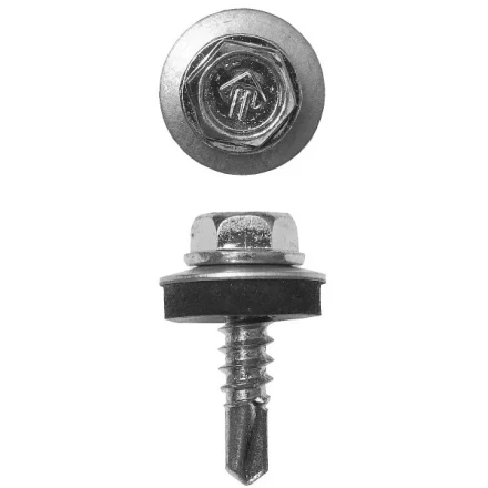 Саморезы ЗУБР &quot;ПРОФЕССИОНАЛ&quot; оцинков., для крепл. кров. матер. к металл. констр., 5.5x50мм, 230шт 4-300315-55-050 купить в Перми