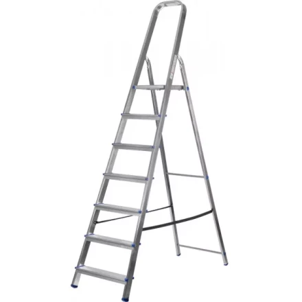 Лестница-стремянка ЗУБР алюминиевая, усиленный профиль, 7 ступеней 38805-07 купить в Перми