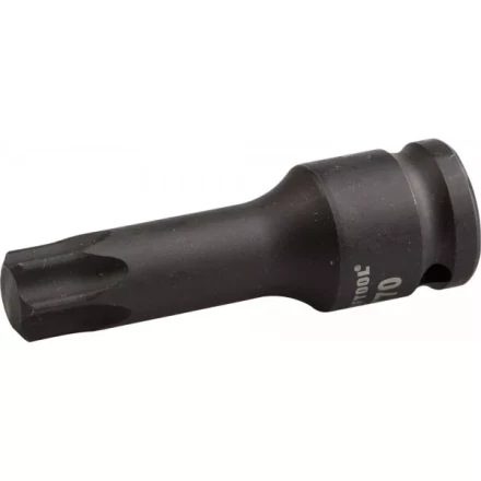 Торцовая головка KRAFTOOL &quot;INDUSTRIE QUALITAT&quot; ударная (1/2&quot;), TORX, Cr-Mo, фосфатированная, T70 27952-70_z01 купить в Перми