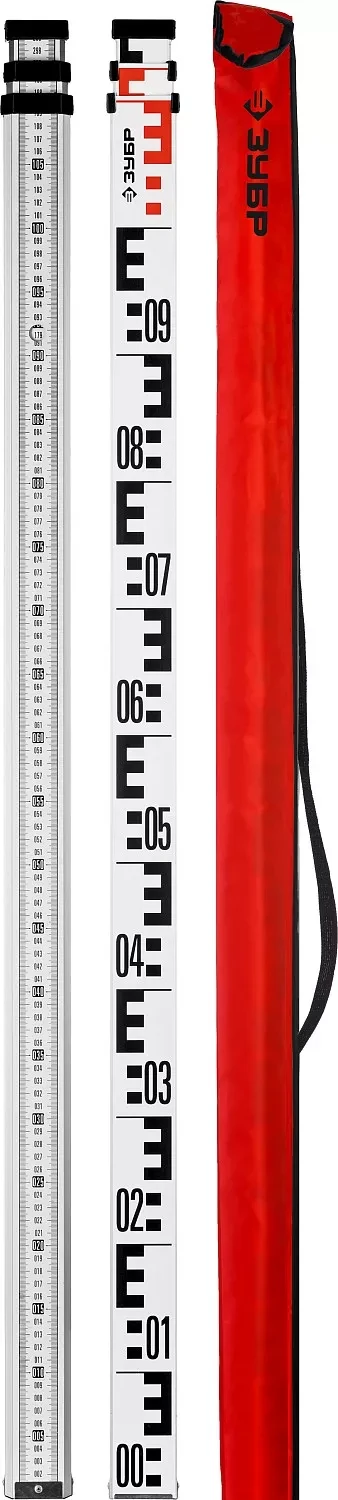 ЗУБР РГ 3, геодезическая рейка (34948-3)
