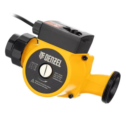 Циркуляционный насос CP32-6, напор 6 м, 70 л/мин, 1 м кабель, монт. длина 180 мм Denzel 99414 купить в Перми