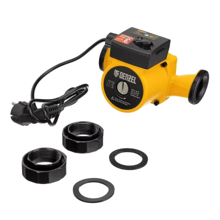 Циркуляционный насос CP32-6, напор 6 м, 70 л/мин, 1 м кабель, монт. длина 180 мм Denzel 99414 купить в Перми