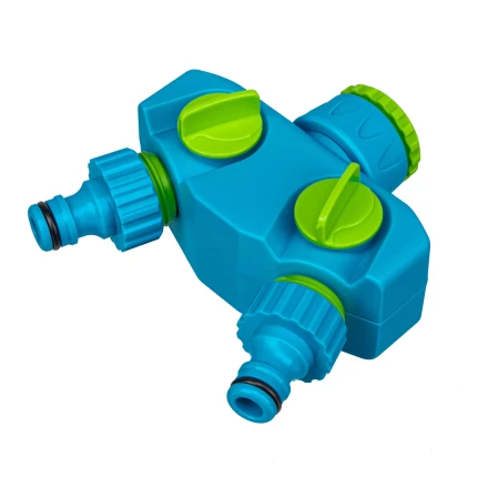 Разветвитель двухканальный, пластиковый Palisad Luxe 65786 купить в Перми