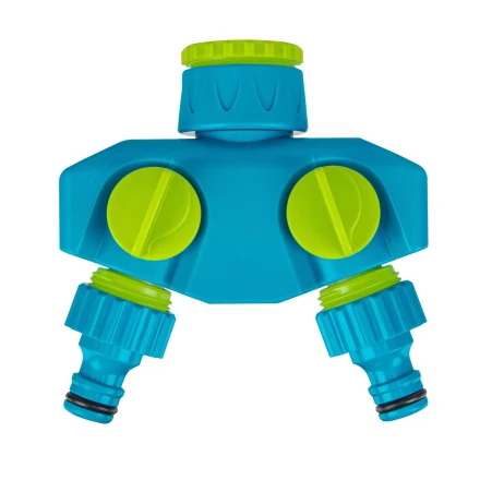 Разветвитель двухканальный, пластиковый Palisad Luxe 65786 купить в Перми