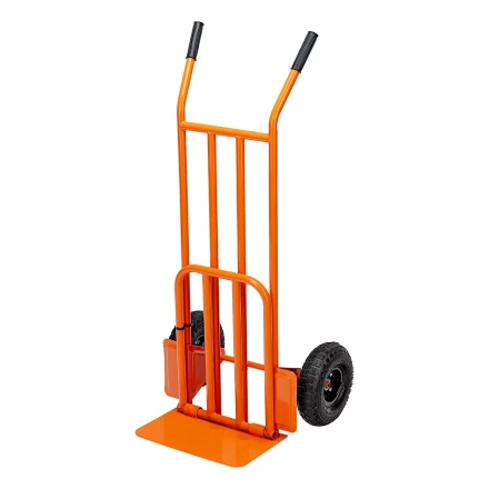 Тележка ручная 2-х колесная Сибртех 69302, усиленная, г/п 250кг, откидная платформа 530х400мм купить в Перми